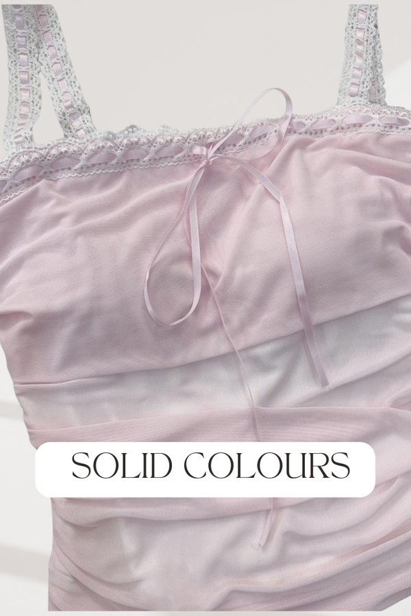 (PO ETA: END SEPT) *TPZ LUXE MESH* PRINCESS RIBBON TOP (MULTIPLE COLOURS)