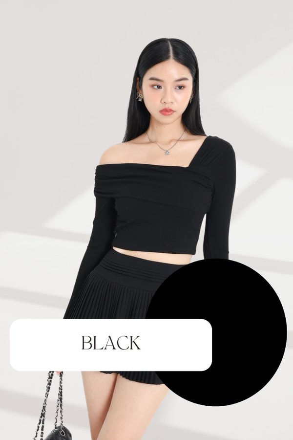 (PO ETA: END SEPT) *TPZ LUXE MESH* PERFECT ON SHOULDER TOP IN SOLID (MULTIPLE COLOURS)