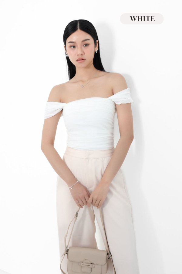*TPZ LUXE MESH* CAS MULTI WAY MESH TOP 2.0 (MULTIPLE SOLID COLOURS)