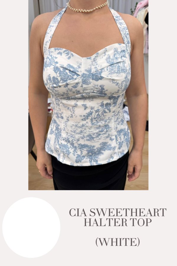 (PO ETA: END AUG) *TPZ* CIA SWEETHEART HALTER TOP IN WHITE
