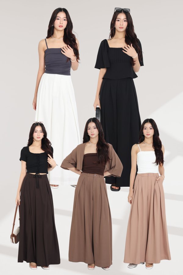 *TPZ* (PETITE) VALORA HIGH WAISTED PANTS 2.0 (MULTIPLE COLOURS) *TPZ* (PETITE) VALORA HIGH WAISTED PANTS 2.0 (MULTIPLE COLOURS)