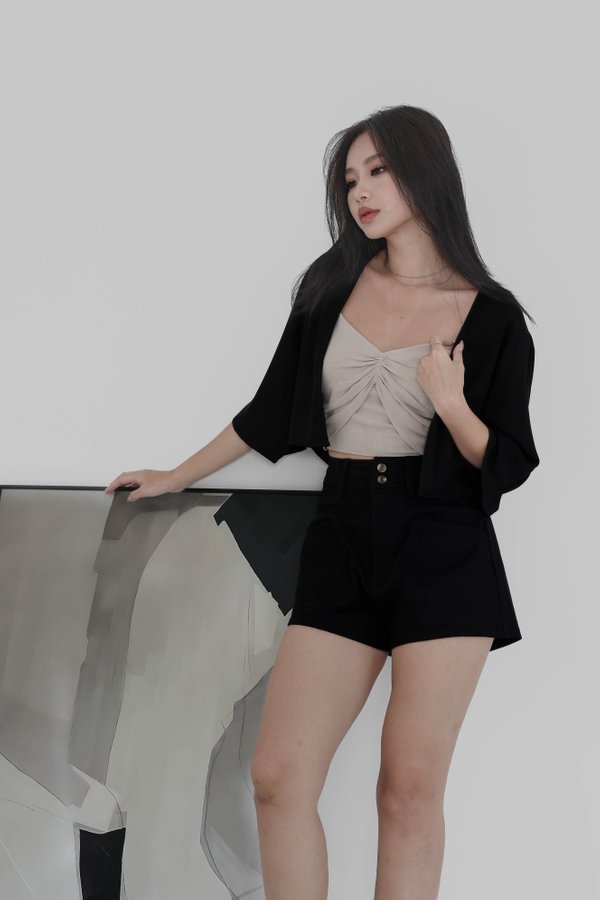 *TPZ* IKIGAI KIMONO 2.0 IN BLACK