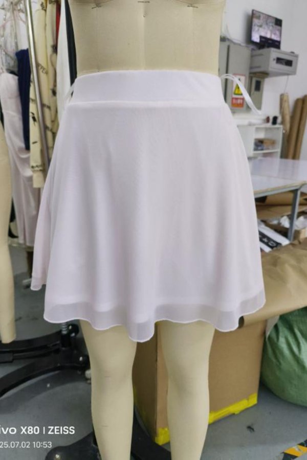 (PO ETA: END AUG) *TPZ LUXE MESH* STELLA MESH SKORTS IN WHITE