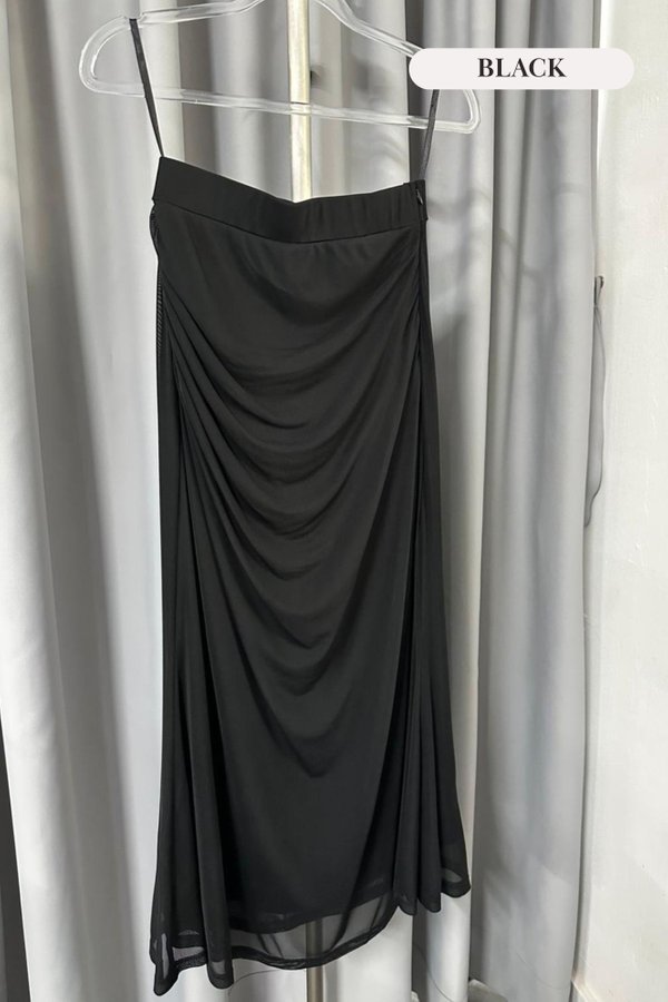 *TPZ LUXE MESH* AURELIA MESH MERMAID SKIRT (MULTIPLE COLOURS)