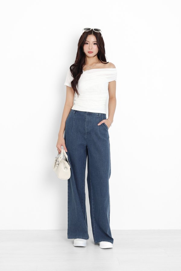 *TPZ* JENNIE DENIM JEANS (PETITE) IN DARK WASH