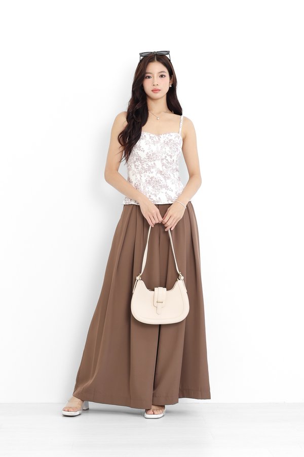 (PO ETA: END AUG) *TPZ* HERA LACE STRAPS TOP IN TOILE DE BEAUTY ROSE