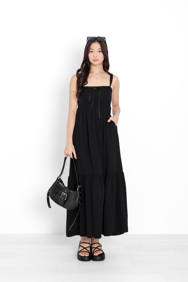 (PO ETA: END AUG) *TPZ* DIORETTE LACE RIBBON MAXI IN BLACK