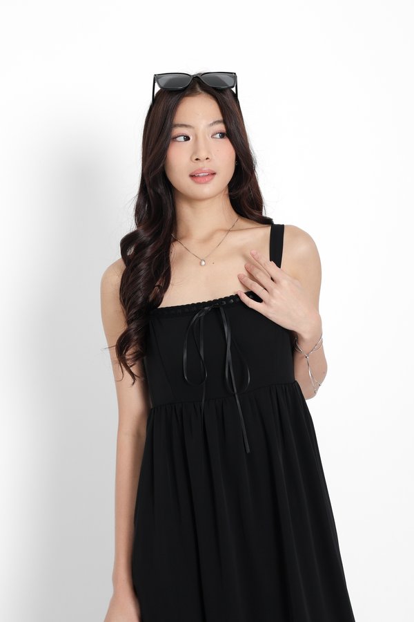 (PO ETA: END AUG) *TPZ* DIORETTE LACE RIBBON MAXI IN BLACK