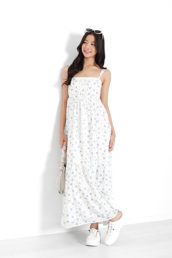 (PO ETA: END AUG) *TPZ* DIORETTE LACE RIBBON MAXI IN JARDIN DE RIBBON SOFT LILAC