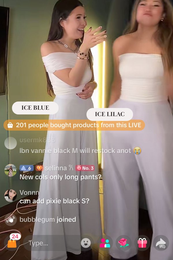 (PREORDER) *TPZ LUXE MESH* (REGULAR) STELLA HIGH WAISTED FLOWY MESH PANTS (MULTIPLE COLOURS)
