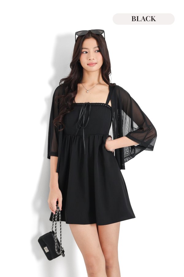 (PREORDER) *TPZ LUXE MESH* ALL DAY MESH KIMONO (MUTLIPLE SOLID COLOURS)