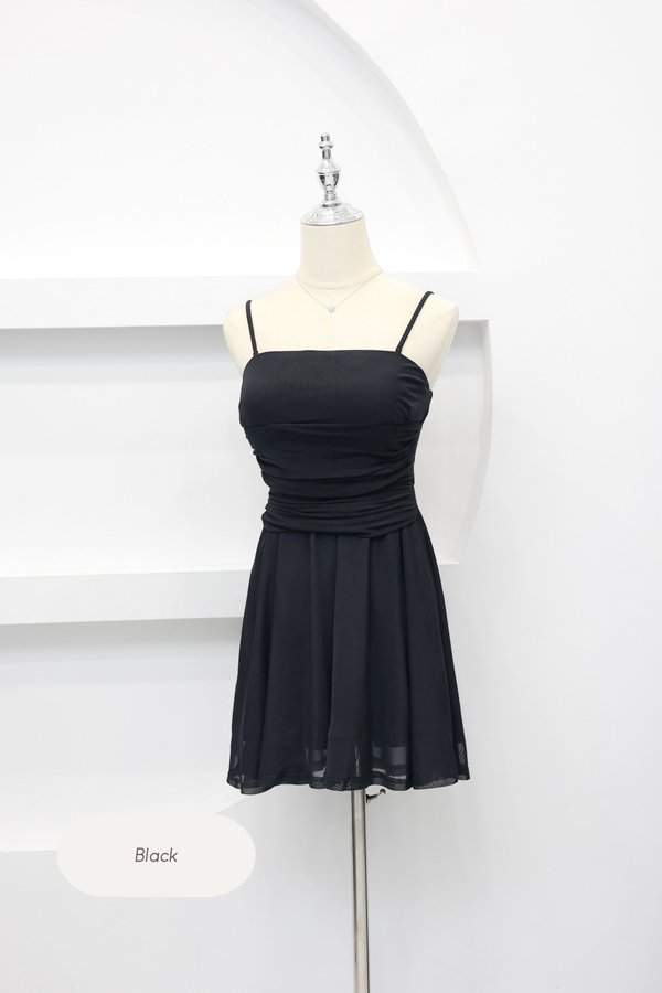 *TPZ LUXE MESH* LELA MESH DRESS ROMPER (WITH DETACHABLE SHORTS) IN SOLID (MULTIPLE COLOURS)