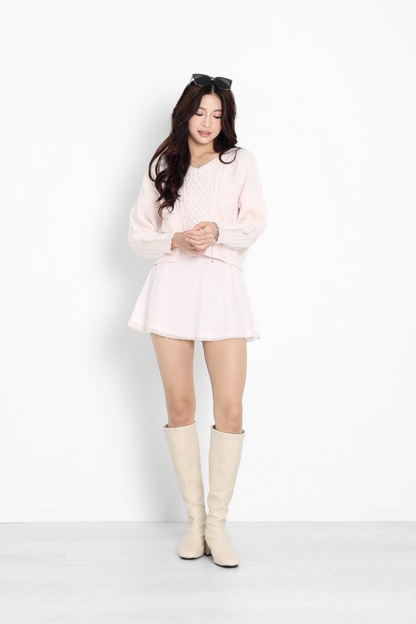 (PREORDER) *TPZ ICONKNIT* ZARIA 3.0 DUAL WAY KNIT PULLOVER TOP (MULTIPLE COLOURS)