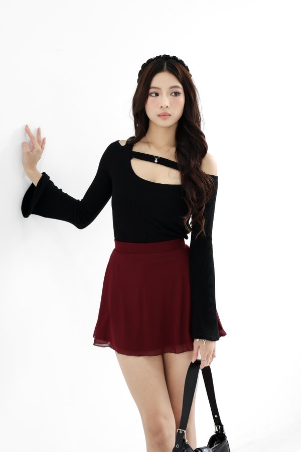 (PREORDER) *TPZ* ECLIPSE BELL SLEEVES KNIT TOP