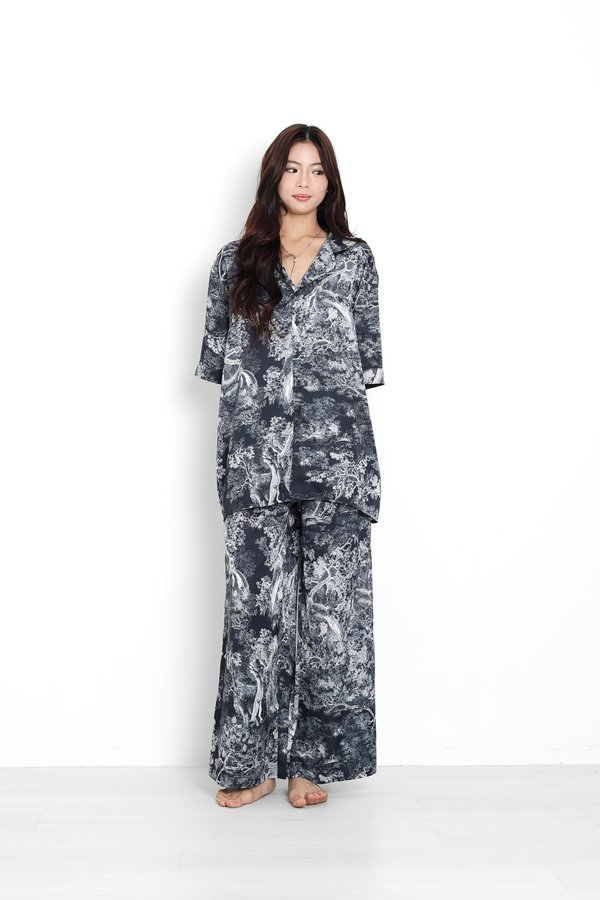 (PO ETA - END NOV) *TPZ LUXURY LOUNGE* THE SUN TPZ SATIN UNISEX LONG PANTS (MULTIPLE COLOURS)