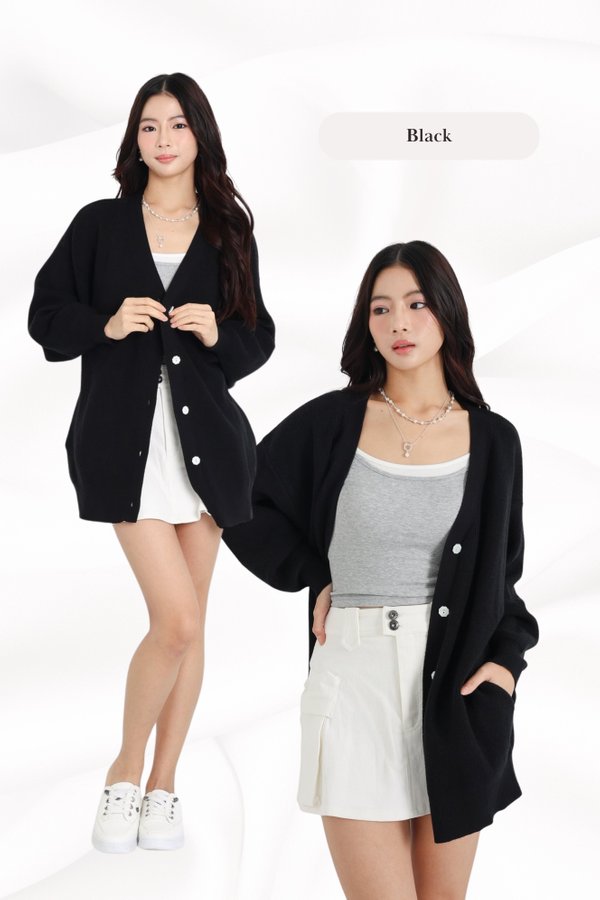 (PREORDER) *TPZ ICONKNIT* SLUSH OVERSIZED SOFT KNIT CARDIGAN (MULTIPLE COLOURS)