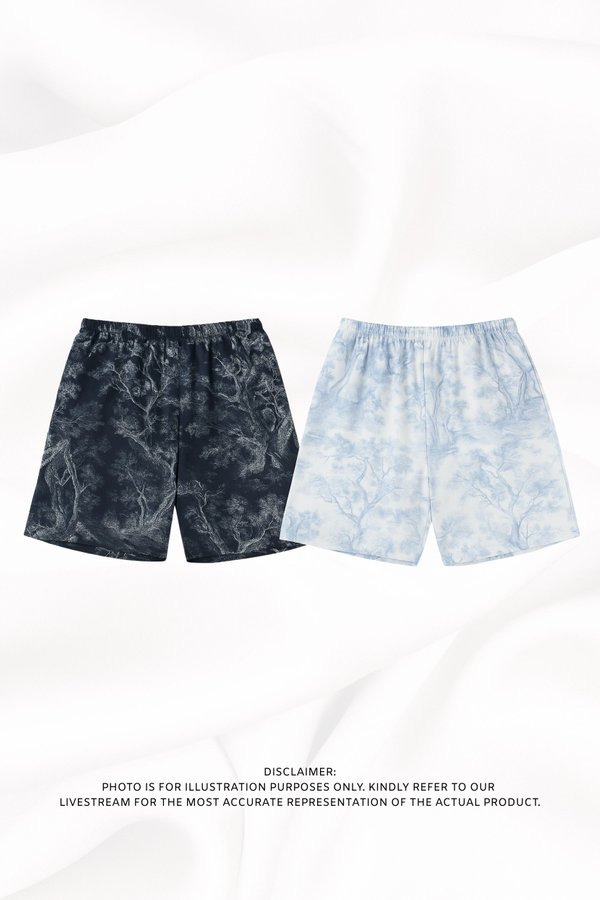 (PO ETA - END NOV) *TPZ LUXURY LOUNGE* THE SUN TPZ SATIN UNISEX BERMS IN TOILE DE SECRET (MULTIPLE COLOURS)