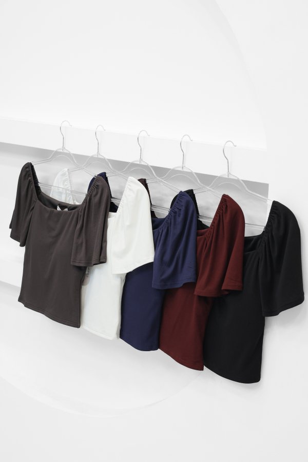 (PREORDER) *TPZ PERFECT* HONOKA FLUTTER TOP (MULTIPLE COLOURS)