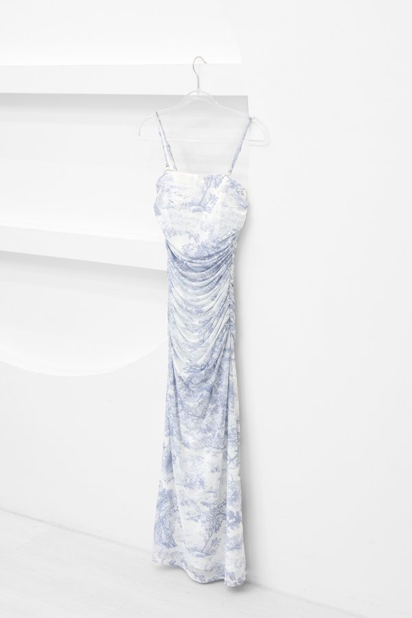(PREORDER) *TPZ LUXE MESH* CASRELIA MAXI DRESS 2.0 IN TOILE (MULTIPLE COLOURS)