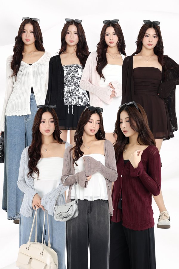 (PREORDER) *TPZ ICONKNIT* ELOWEN CABLE KNIT CARDIGAN (MULTIPLE COLOURS)