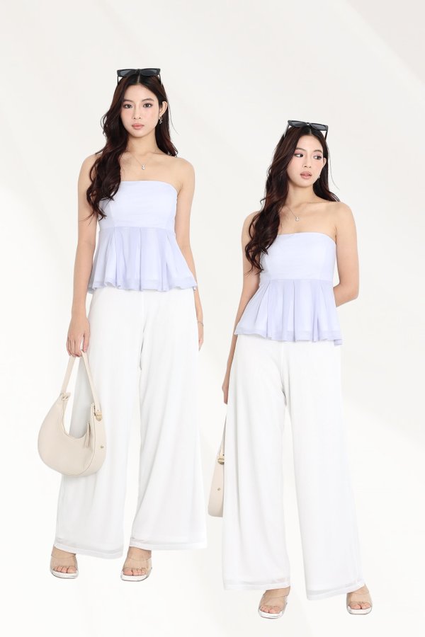 (PREORDER) *TPZ LUXE MESH* (PETITE) STELLA 2.0 HIGH WAISTED FLOWY MESH PANTS (MULTIPLE COLOURS)