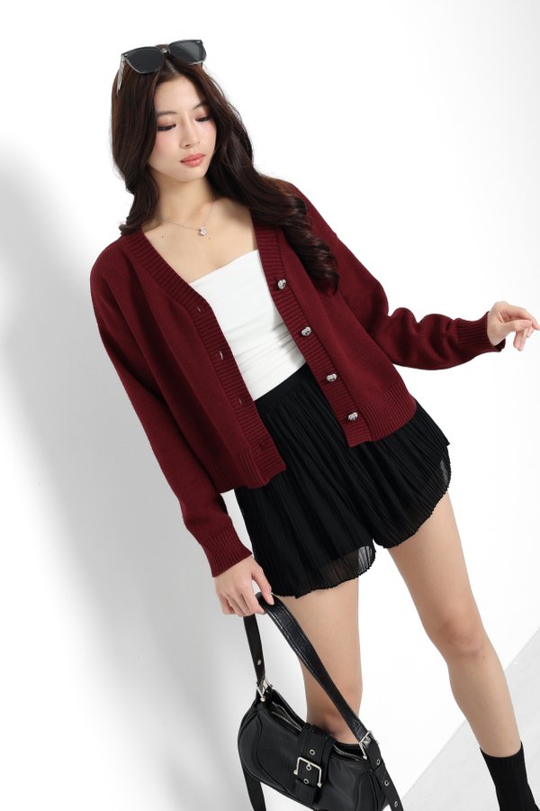 (PREORDER) *TPZ ICONKNIT* MISTLETOE GEMSTONE CARDIGAN 4.0 (MULTIPLE COLOURS)