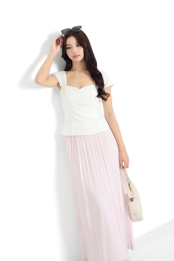 (PREORDER) *TPZ HOUSE OF PLEATS* STELLA MESH PLEATED SKIRT (MULTIPLE COLOURS)