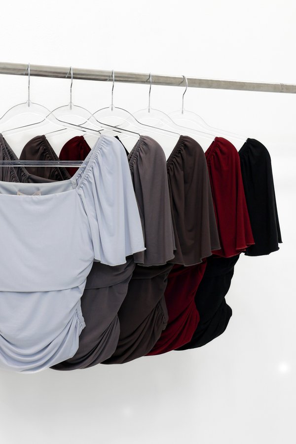 (PREORDER) *TPZ BAMBOO* CAS REGULAR FLUTTER TOP (MULTIPLE COLOURS)