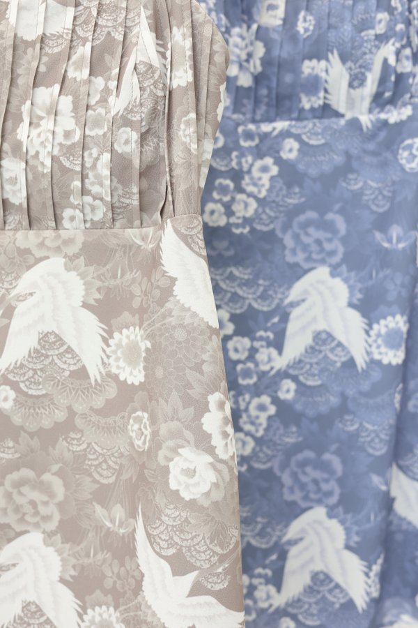 (PREORDER) *TPZ* HESTER MINI DRESS ROMPER WITH DETACHABLE SHORTS (FLIGHT OF BLESSINGS COLOURS)