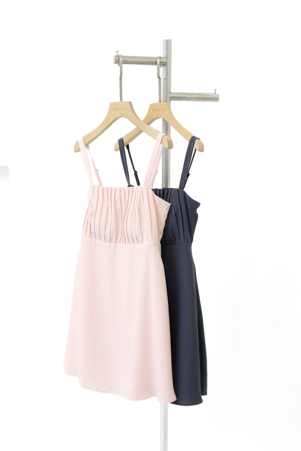 (PREORDER) *TPZ* HESTER MINI DRESS ROMPER WITH DETACHABLE SHORTS (SOLID COLOURS)