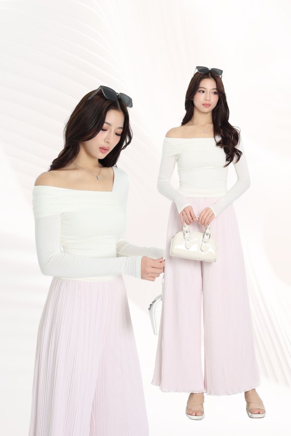 (PREORDER) *TPZ HOUSE OF PLEATS* STELLA (REGULAR) MESH PLEATED PANTS (MULTIPLE COLOURS)