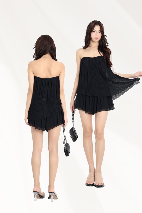 (PREORDER) *TPZ HOUSE OF PLEATS* SORA MESH PLEATED TOP (MULTIPLE COLOURS)