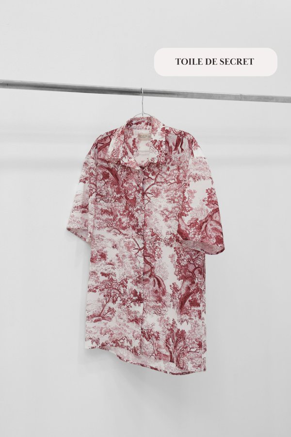 (PREORDER) *TPZ* DREMY UNISEX SHORT SLEEVES SHIRT (TOILE DE SECRET COLOURS)