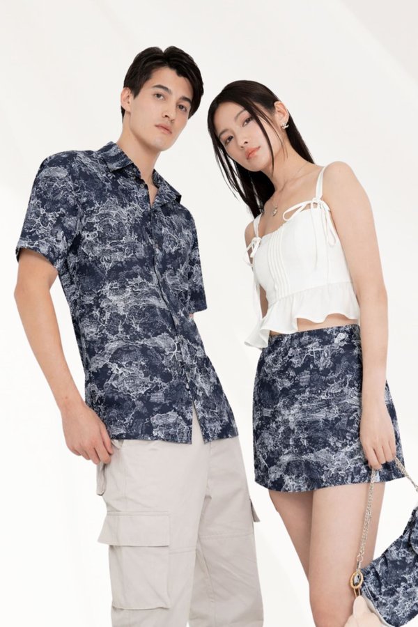 (PREORDER) *TPZ* DREMY UNISEX SHORT SLEEVES SHIRT (TOILE DE SECRET COLOURS)