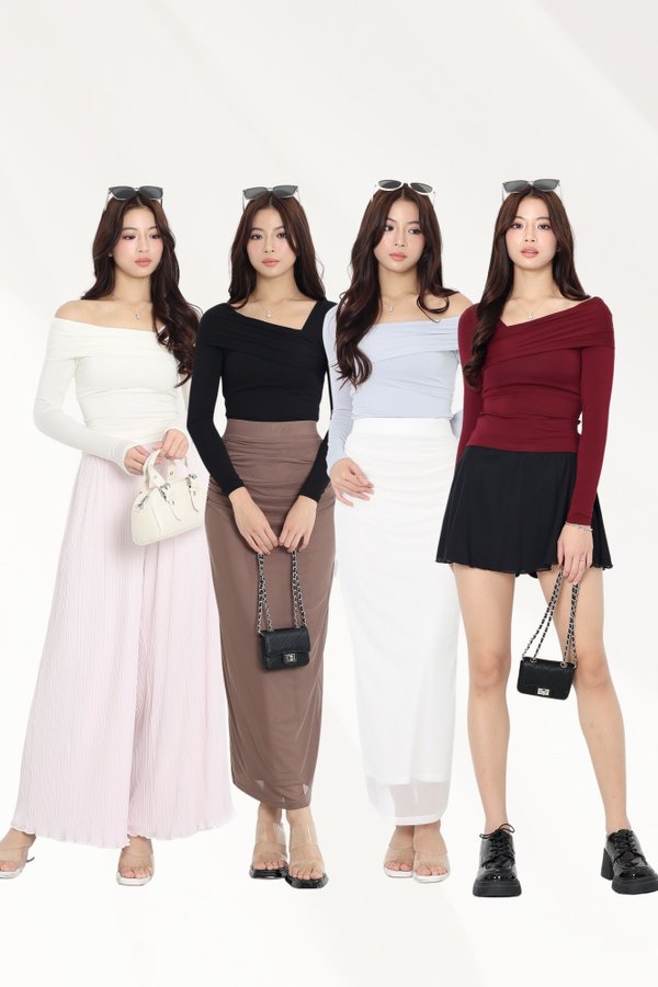 (PREORDER) *TPZ BAMBOO* PERFECT ON SHOULDER TOP (MULTIPLE COLOURS)