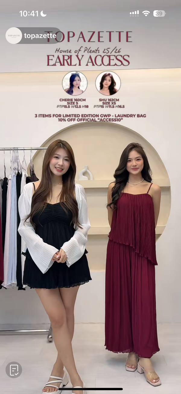 (PREORDER) *TPZ HOUSE OF PLEATS* MESH FAIRY CARDIGAN 4.0 (MULITPLE COLOURS)