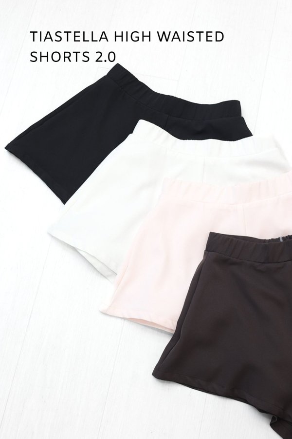 (PREORDER) *TPZ* TIASTELLA HIGH WAISTED SHORTS 2.0 (MULTIPLE COLOURS)