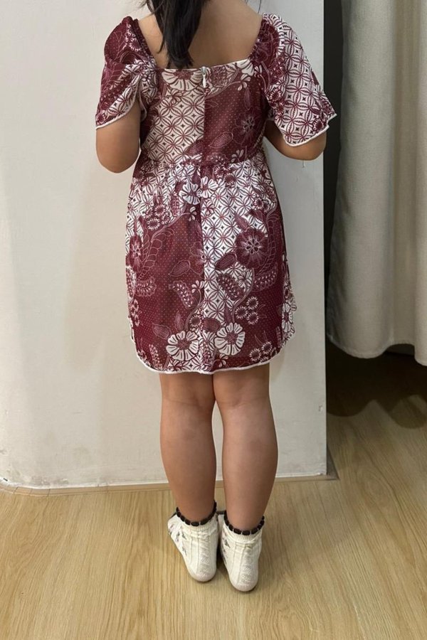 (PREORDER) *MINI TOPAZETTE* LUXE MESH DIORETTE RIBBON DRESS (MULTIPLE COLOURS)