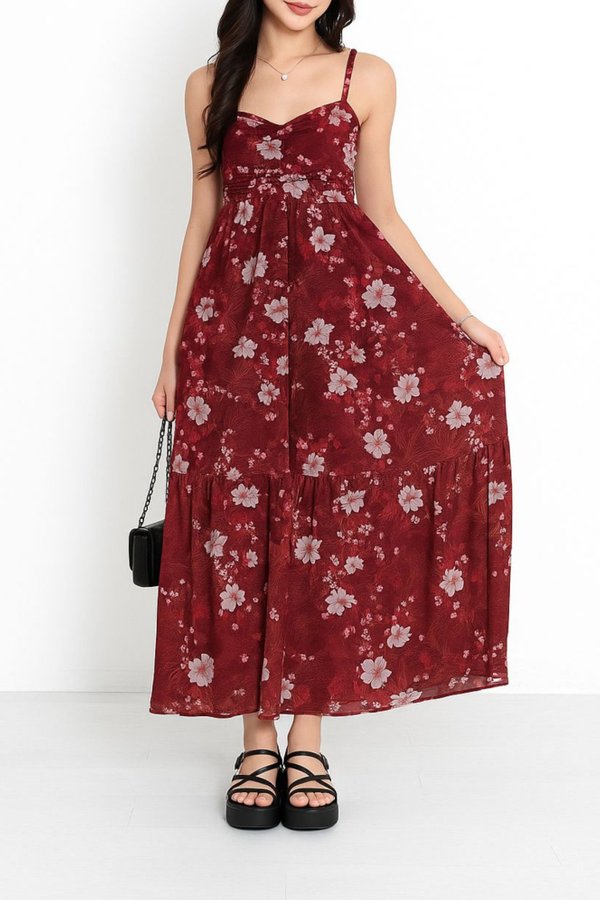 (PREORDER) *TPZ LUXE MESH* DIORA DROP HEM MAXI 3.0 (MULTIPLE COLOURS)