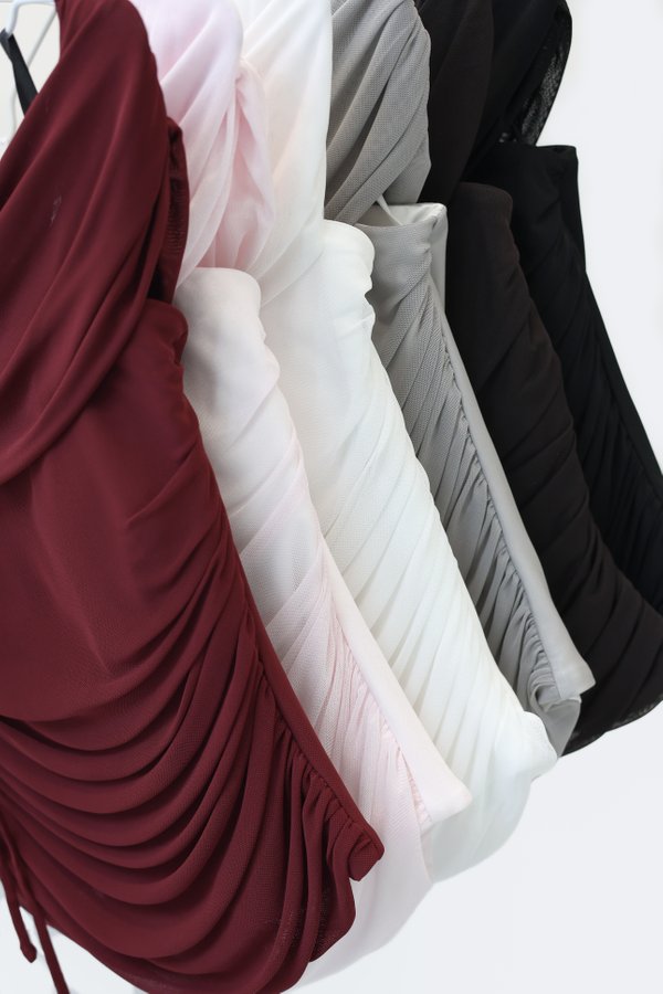 *TPZ LUXE MESH* PERFECT MULTI WAYS TOP *WITH SASH* (MULTIPLE COLOURS)