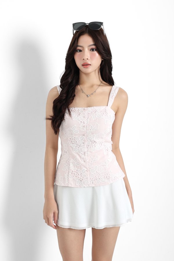 (PREORDER) *TPZ* LEA EYELET TOP (MULTIPLE COLOURS)