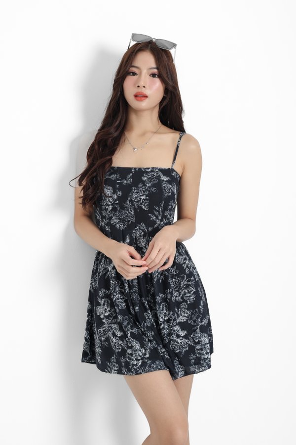 (PREORDER) *TPZ LUXE MESH* BUBBLE DRESS ROMPER *WITH DETACHABLE SHORTS* (MULTIPLE COLOURS)