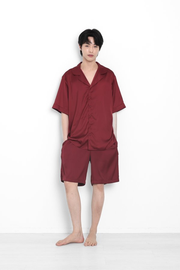 *TPZ LOUNGE* THE SUN TPZ SATIN UNISEX SHIRT IN SOLID (MULTIPLE COLOURS)