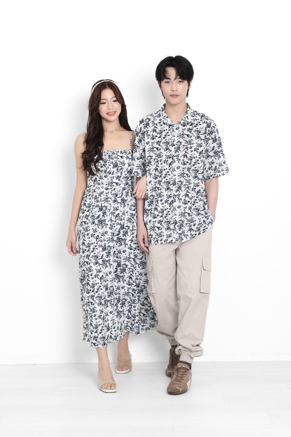 (PREORDER) *TPZ* ELENA RUCHED MIDAXI DRESS (MULTIPLE COLOURS)