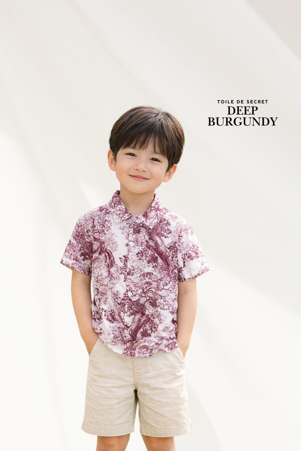 (PREORDER) *MINI TOPAZETTE* LITTLE DREMY SHIRT (TOILE DE SECRET COLOURS)