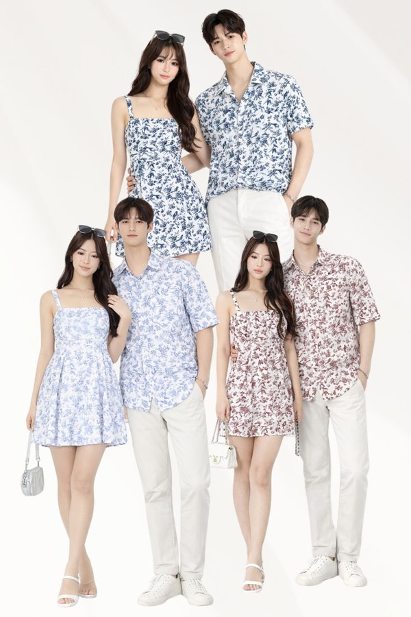 (PREORDER) *TPZ* DREMY UNISEX SHORT SLEEVES SHIRT (TOILE DE PROSPERITY COLOURS)