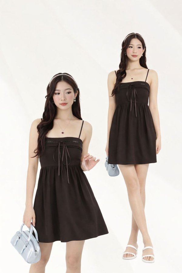 (PREORDER) *TPZ* DOLL RIBBON DRESS ROMPER WITH DETACHABLE SHORTS (MULTIPLE COLOURS)