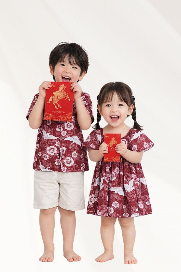 (PREORDER) *MINI TOPAZETTE* LITTLE DREMY SHIRT (FLIGHT OF BLESSINGS COLOURS)