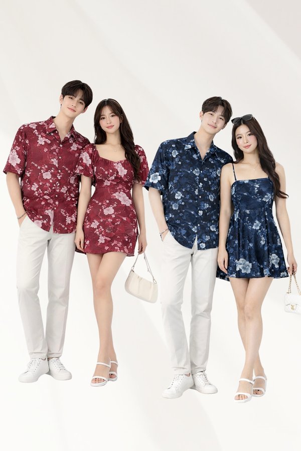 (PREORDER) *TPZ* DREMY UNISEX SHORT SLEEVES SHIRT (BLOOM OF FORTUNE COLOURS)