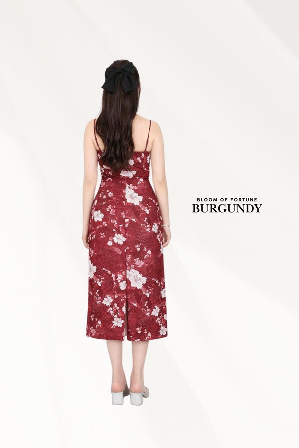 *TPZ* KIRA RUCHED MIDI DRESS (MULTIPLE COLOURS)